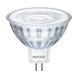 LED крушка Philips  5 W, 12 V, GU5.3, 4000 K, тип луна, CorePro LED spot LV LED крушка Philips  5 W, 12 V, GU5.3, 4000 K, тип луна, CorePro LED spot LV