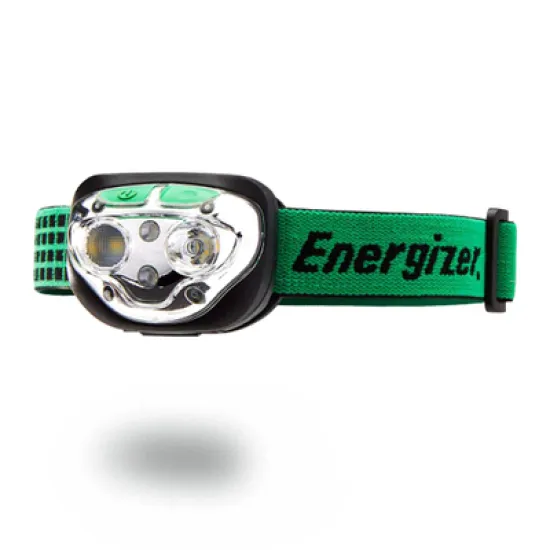 LED фенер Energizer акумулаторен челник  400 lm, X4 IP, черен, блистер, Vision Ultra HD LED