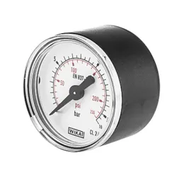 Манометър Wika за въздух аксиален сух ф 50 мм, 0-25 bar, 1/4, 111.16