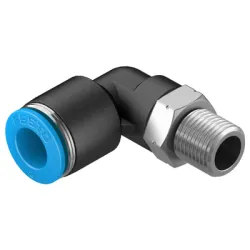 Съединител Festo пневматичен шлаух - резба Г-образен 1/8, шлаух 8 мм, QSL-1/8-8 Съединител Festo пневматичен шлаух - резба Г-образен 1/8, шлаух 8 мм, QSL-1/8-8