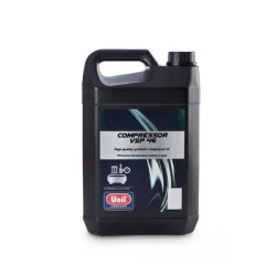 Масло Unil за въздушни компресори синтетично 5 л, Compressor VSP 46 Масло Unil за въздушни компресори синтетично 5 л, Compressor VSP 46