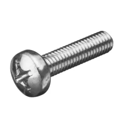 Винт Vipa метрична резба с плоска цилиндрична глава кръстат шлиц M2x12 мм, 0.4 мм, 4.8, DIN 7985 Винт Vipa метрична резба с плоска цилиндрична глава кръстат шлиц M2x12 мм, 0.4 мм, 4.8, DIN 7985
