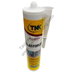 Лепило TKK уплътнително акрилно за пукнатини и фуги 300 мл, бяло, Tekafix Elastoflex Лепило TKK уплътнително акрилно за пукнатини и фуги 300 мл, бяло, Tekafix Elastoflex