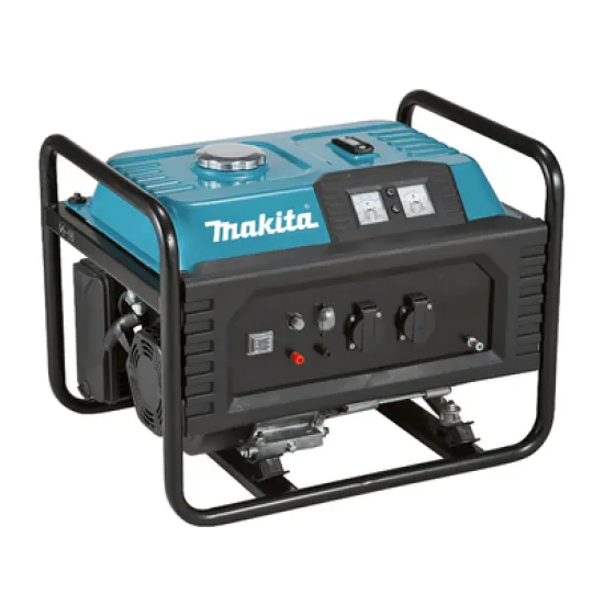 Генератор Makita бензинов монофазен 2200 W, 8.7 A, 230 V, EG2250A