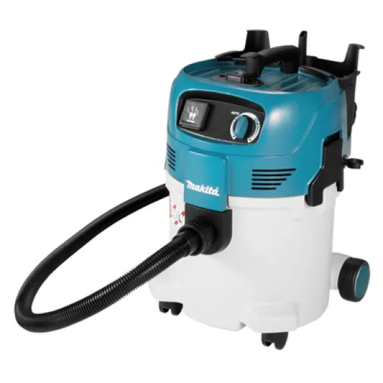 Прахосмукачка Makita електрическа за сухо и мокро почистване 1200 W, 3700 л/мин, VC3012L