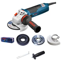 Ъглошлайф Bosch електрически с регулиране на оборотите и плавен старт 1700 W, 125 мм, 2800-11 500 об./мин, GWS 17-125 CIEX Ъглошлайф Bosch електрически с регулиране на оборотите и плавен старт 1700 W, 125 мм, 2800-11 500 об./мин, GWS 17-125 CIEX
