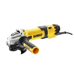 Ъглошлайф DeWALT електрически с регулиране на оборотите и плавен старт 1500 W, 125 мм, 2800-10 500 об./мин, DWE4257 Ъглошлайф DeWALT електрически с регулиране на оборотите и плавен старт 1500 W, 125 мм, 2800-10 500 об./мин, DWE4257