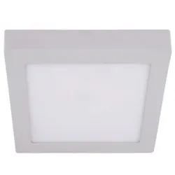 Лампа Lightex тип панел LED за открит монтаж 18 W, 230 V, 4000 K, 1580 lm, 225 мм, бял