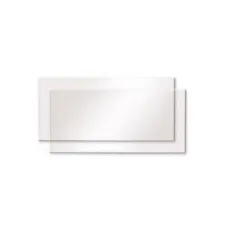 Стъкло Lux Optical за електроженна маска прозрачно 105х50 мм