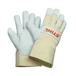 Ръкавици STIHL докерски от свински велур и плат един размер, бели, Function Universal Ръкавици STIHL докерски от свински велур и плат един размер, бели, Function Universal