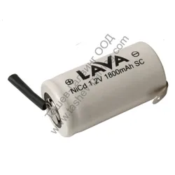 Акумулатор NiCd 1800 mAh SC Акумулатор NiCd 1800 mAh SC