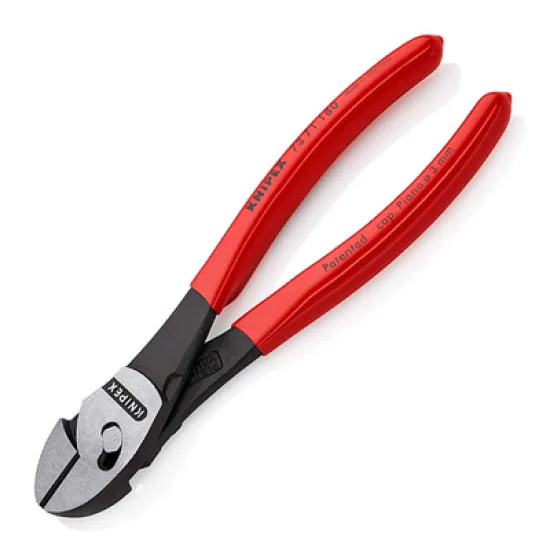 Клещи Knipex резачки странични усилени, с изолация 180 мм, 5.5 мм, 73 71 180