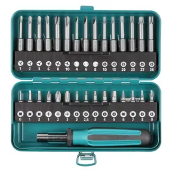 Накрайник бит Wolfcraft комплект с държач 30 бр., 1/4 Накрайник бит Wolfcraft комплект с държач 30 бр., 1/4