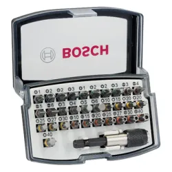 Накрайник бит Bosch комплект PH/PZ/SB/TX/SW с магнитен държач 1/4 Накрайник бит Bosch комплект PH/PZ/SB/TX/SW с магнитен държач 1/4