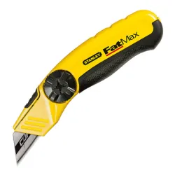 Нож Stanley макетен метален с трапецовидно фиксирано острие 180х19 мм Нож Stanley макетен метален с трапецовидно фиксирано острие 180х19 мм