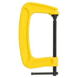 Стяга Stanley дърводелска с метални челюсти винтова G-образна 100х200 мм Стяга Stanley дърводелска с метални челюсти винтова G-образна 100х200 мм