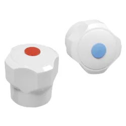 Ръкохватка Nikiplast за смесител пластмасова ситен шлиц, с винт, бяла ситен шлиц, с винт, бяла Ръкохватка Nikiplast за смесител пластмасова ситен шлиц, с винт, бяла ситен шлиц, с винт, бяла