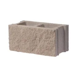Тухла Besco бетонна за ограда 190x190x390 мм, сива, Split