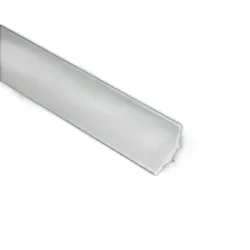 Лайстна Genesis за плочки алуминиева вътрешен ъгъл 2.5 м, 15 мм, сребро мат, EWA