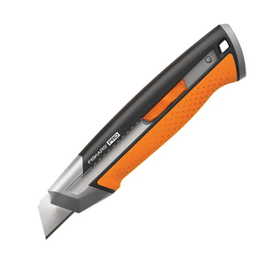 Нож Fiskars макетен метален 194х49 мм, CarbonMax