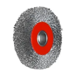 Четка Chiko за шмиргел дискова, от стоманена тел, ф 180х30х25 мм Четка Chiko за шмиргел дискова, от стоманена тел, ф 180х30х25 мм
