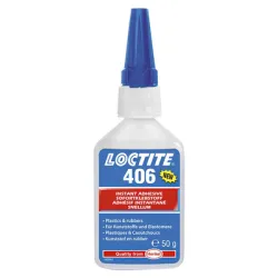 Лепило универсално Henkel цианкрилатно секундно  50 г, Loctite 406