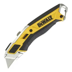 Нож макетен DeWALT метален с трапецовидно прибиращо острие 230x19 мм, DWHT0-10295 Нож макетен DeWALT метален с трапецовидно прибиращо острие 230x19 мм, DWHT0-10295