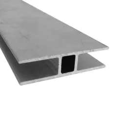 Профил алуминиев Elval съединителен H за поликарбонатни плоскости  10х6000 мм