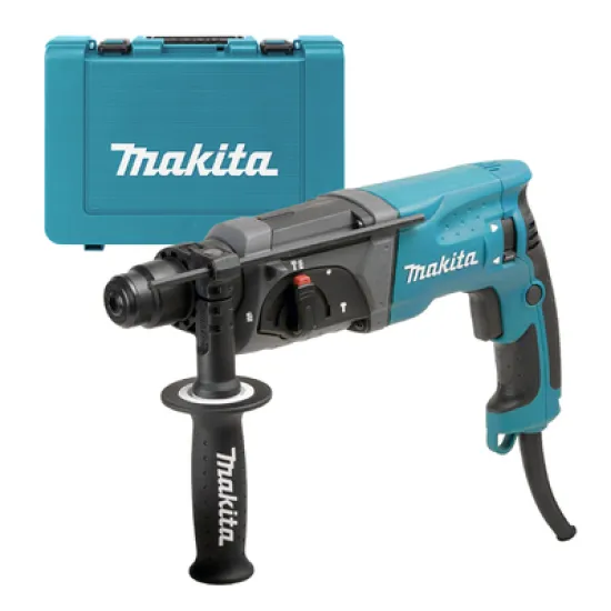 Перфоратор Makita електрически SDS-plus, 780 W, 2.4 J, 0-4500 уд./мин, HR2470