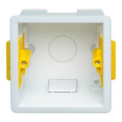 Конзолна кутия Appleby за гипскартон  80х80х47 мм, скрит монтаж, бяла, SB632