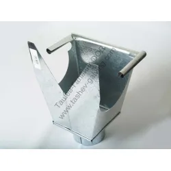 Казанче Metal Treid водосборно за улук ф 120х0.5 мм, квадратно, поцинкована ламарина