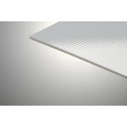Плоскост Teknorm поликарбонатна  4x2100x6000 мм, бяла, 0.65 кг/м2