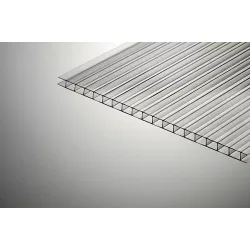 Плоскост Teknorm поликарбонатна  8x2100x6000 мм, прозрачна, 1.20 кг/м2