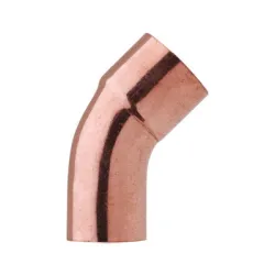 Дъга Frabo медна за запояване мъжко-женско ф 15 мм, 45 °, RR5040 Дъга Frabo медна за запояване мъжко-женско ф 15 мм, 45 °, RR5040