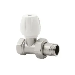 Вентил Icma радиаторен прав  G1/2, резба М <> резба Ж