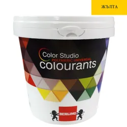 Боя Berling пигментна паста 1 л, жълта, RAL 97577, Color Studio KS Боя Berling пигментна паста 1 л, жълта, RAL 97577, Color Studio KS