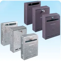 Кутия Metal пощенска 250х178х55 мм Кутия Metal пощенска 250х178х55 мм