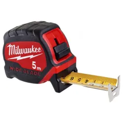 Ролетка Milwaukee гумирана противоударна 5 м, Premium Ролетка Milwaukee гумирана противоударна 5 м, Premium