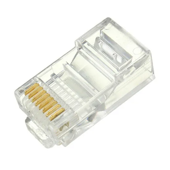 Конектор кабелен компютърен LAN мъжки, RJ45