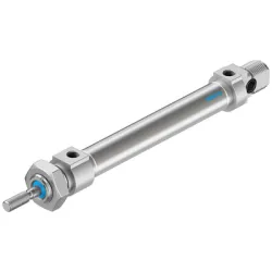 Цилиндър Festo за пневматични задвижки двойнодействащ ф 10х50 мм, 1.5-10 bar, M5, DSNU-10-50-P-A