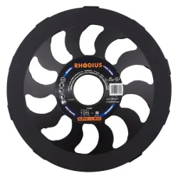 Диск Rhodius диамантен за шлайфане на бетон 125х22.23 мм, DS41 Диск Rhodius диамантен за шлайфане на бетон 125х22.23 мм, DS41