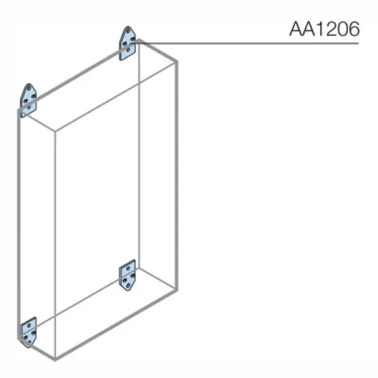 Скоби ABB за електроразпределително табло  100х30 мм