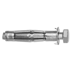 Дюбел Fischer метален с опорен пръстен комплект с машинен болт M8x54 мм, HM SS Дюбел Fischer метален с опорен пръстен комплект с машинен болт M8x54 мм, HM SS