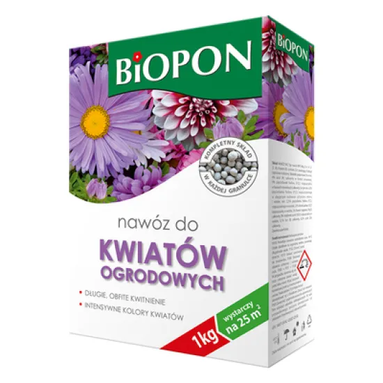 Тор Bros гранулиран за градински цветя 1 кг, Biopon