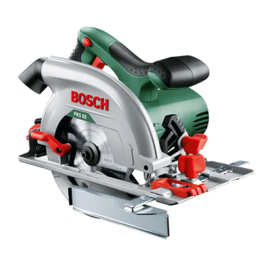 Циркуляр Bosch ръчен електрически ф 160 мм, 1200 W, 5600 об./мин, PKS 55