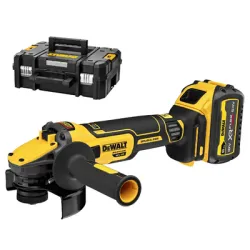 Ъглошлайф DeWALT акумулаторен безчетков 18 V, 12 Ah, 125 мм, 9000 об./мин, DCG409T1 Ъглошлайф DeWALT акумулаторен безчетков 18 V, 12 Ah, 125 мм, 9000 об./мин, DCG409T1