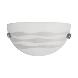 Лампа Vivalux интериорна тип аплик полукръгла 230 V, 60 W, E27, 1/2 300 мм, Onda