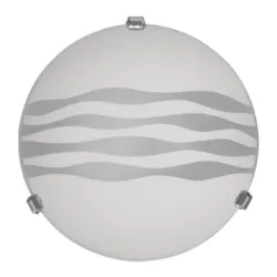 Плафониера Vivalux интериорна  230 V, 60 W, E27, 400 мм, Onda