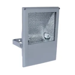 Прожектор Ferrara метал-халогенен  150 W, 230 V, R7s, сив, Plake