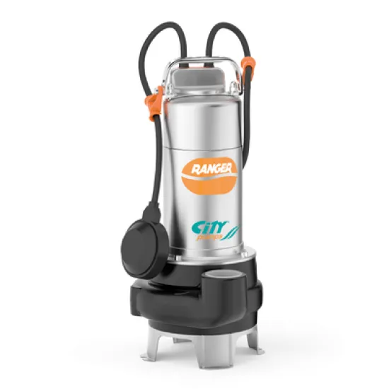 Помпа City Pumps потопяема за фекални и отпадни води 3-24 м3/ч, 10-2 м, 1 1/2 , RANGER 10/35 Помпа City Pumps потопяема за фекални и отпадни води 3-24 м3/ч, 10-2 м, 1 1/2 , RANGER 10/35